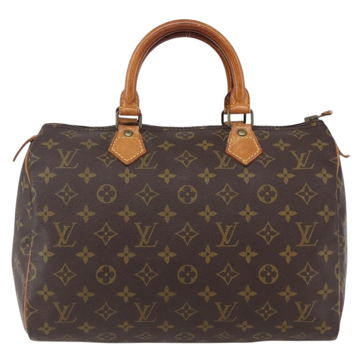 LOUIS VUITTON Monogram Speedy 30 Hand Bag