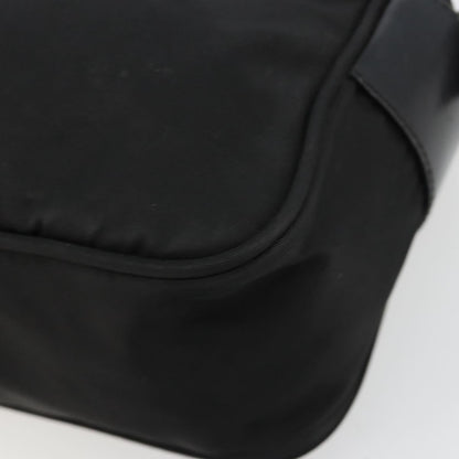 PRADA Schultertasche aus Nylon, Schwarz 