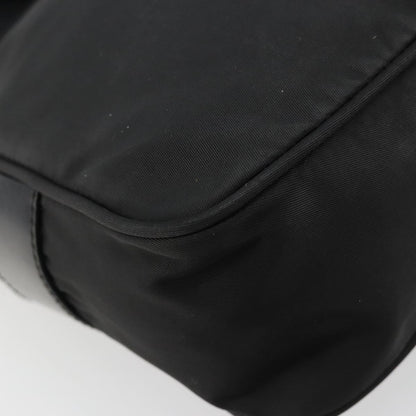 PRADA Schultertasche aus Nylon, Schwarz 