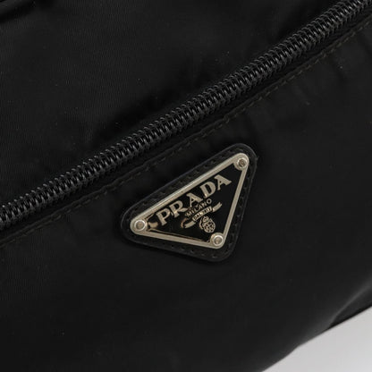 PRADA Schultertasche aus Nylon, Schwarz 
