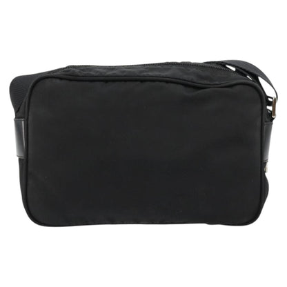 PRADA Schultertasche aus Nylon, Schwarz 