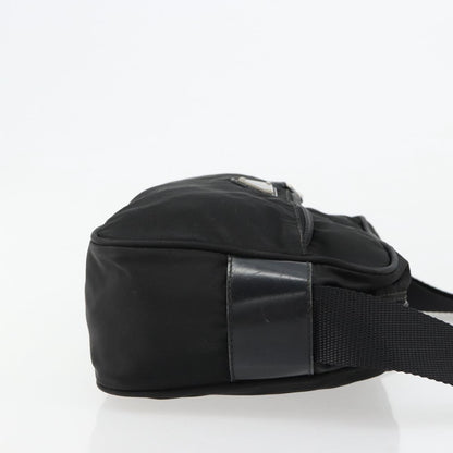 PRADA Schultertasche aus Nylon, Schwarz 