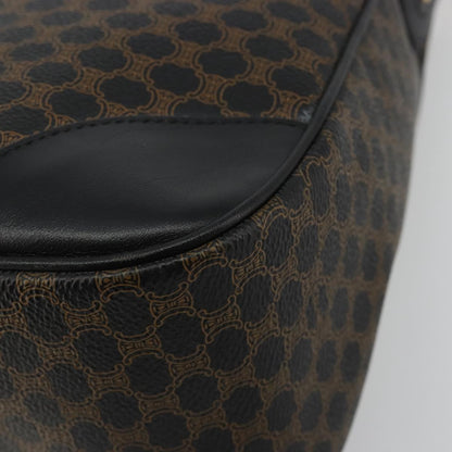 GUCCI GG Canvas Schultertasche Schwarz Gold 