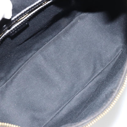 GUCCI GG Canvas Schultertasche Schwarz Gold 