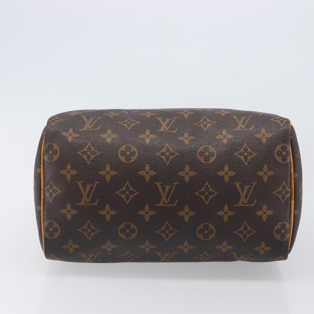 LOUIS VUITTON Monogram Speedy 25 Handtasche (mit Staubbeutel, Vorhängeschloss und Schlüssel×1) 