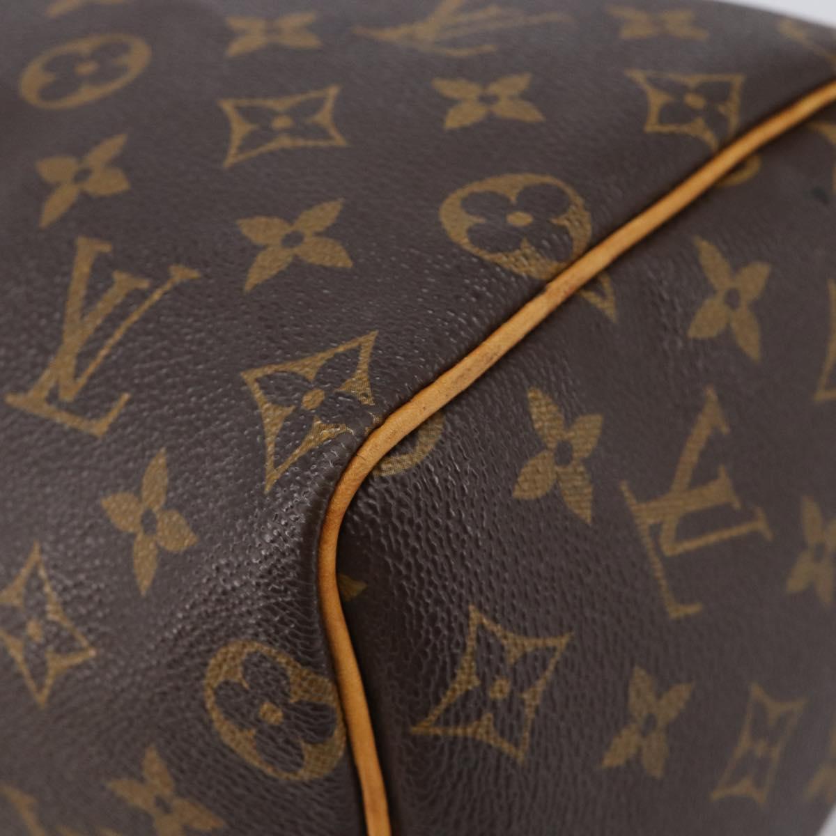LOUIS VUITTON Monogram Speedy 25 Handtasche (mit Staubbeutel, Vorhängeschloss und Schlüssel×1) 