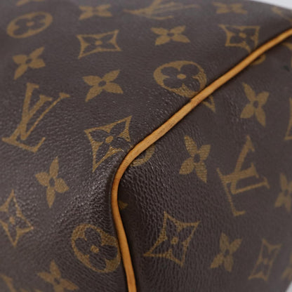 LOUIS VUITTON Monogram Speedy 25 Handtasche (mit Staubbeutel, Vorhängeschloss und Schlüssel×1) 