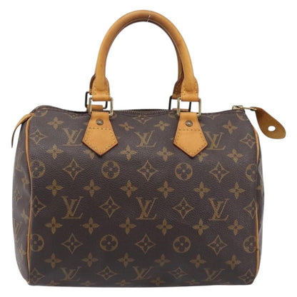 LOUIS VUITTON Monogram Speedy 25 Handtasche (mit Staubbeutel, Vorhängeschloss und Schlüssel×1) 