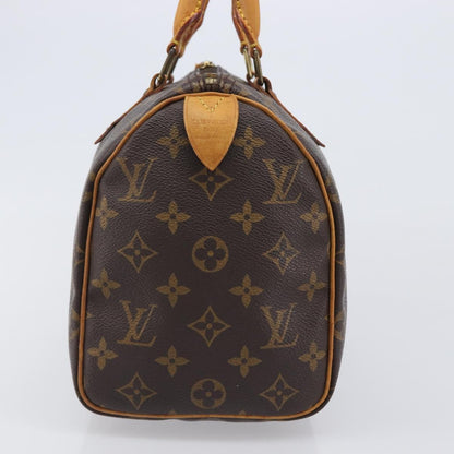 LOUIS VUITTON Monogram Speedy 25 Handtasche (mit Staubbeutel, Vorhängeschloss und Schlüssel×1) 