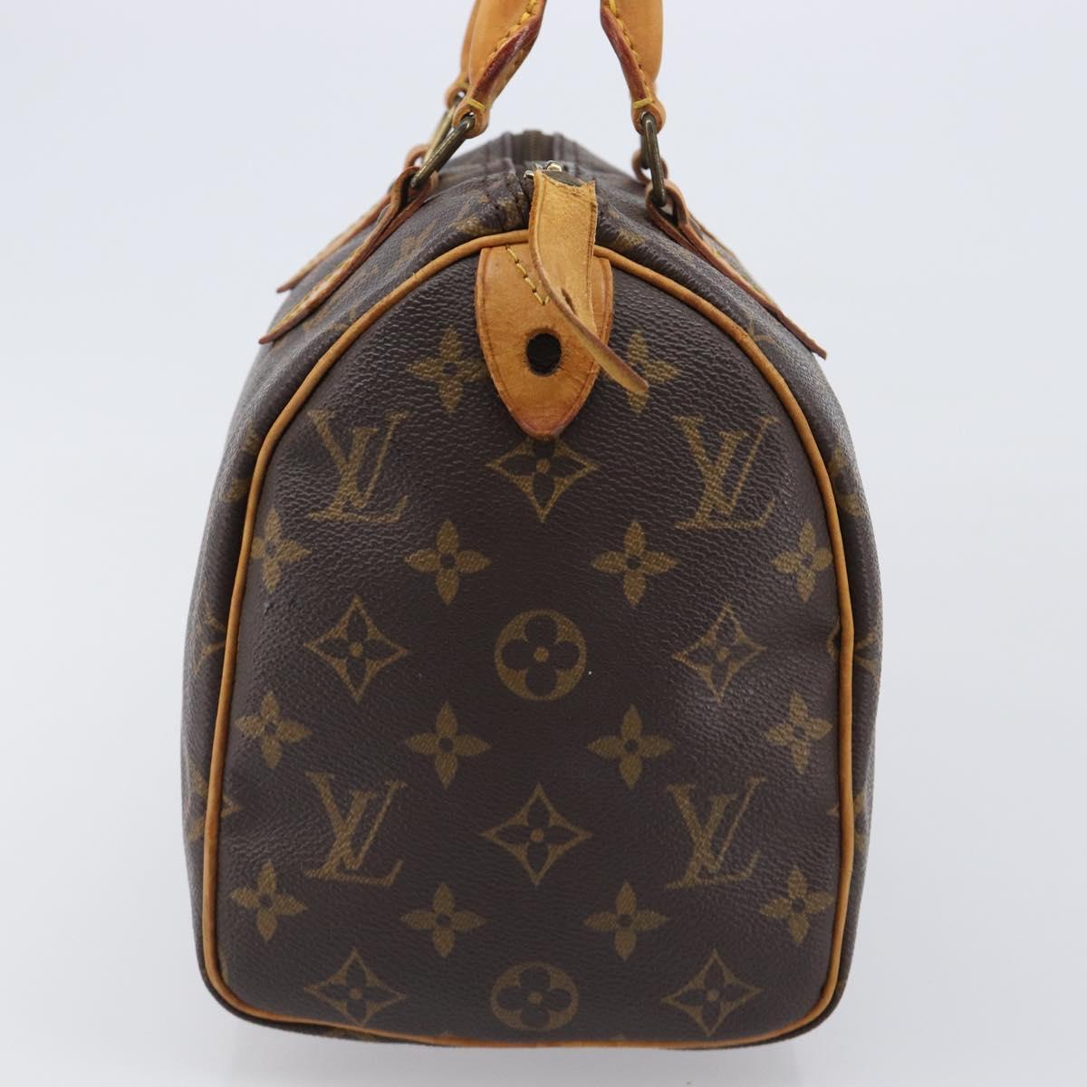 LOUIS VUITTON Monogram Speedy 25 Handtasche (mit Staubbeutel, Vorhängeschloss und Schlüssel×1) 
