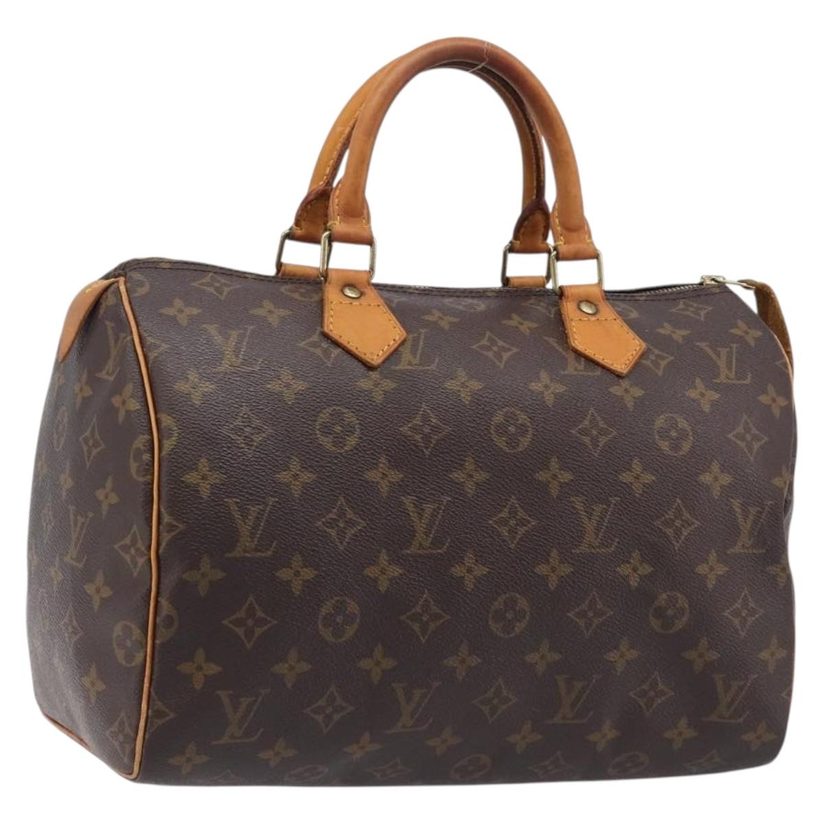 Louis Vuitton Monogram Speedy 25 Hand Bag (200486)