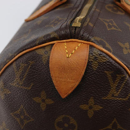 Louis Vuitton Monogram Speedy 25 Hand Bag (200486)