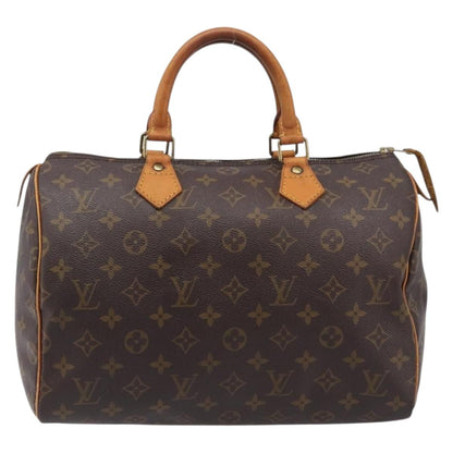 Louis Vuitton Monogram Speedy 25 Hand Bag (200486)