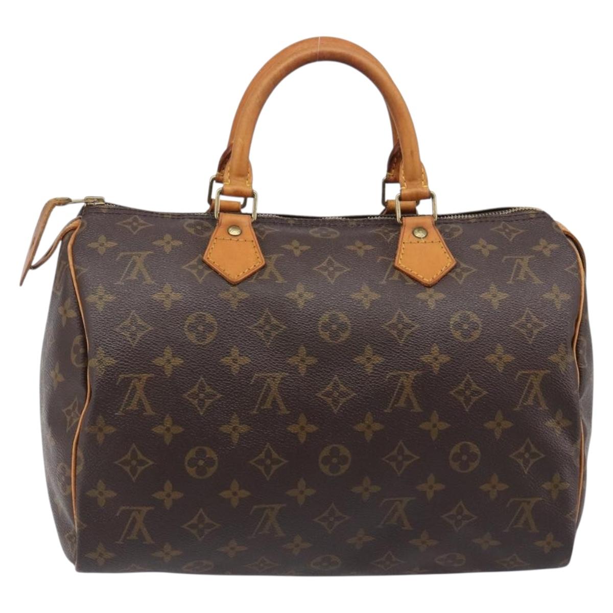 Louis Vuitton Monogram Speedy 25 Hand Bag (200486)