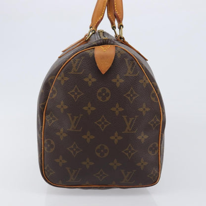Louis Vuitton Monogram Speedy 25 Hand Bag (200486)