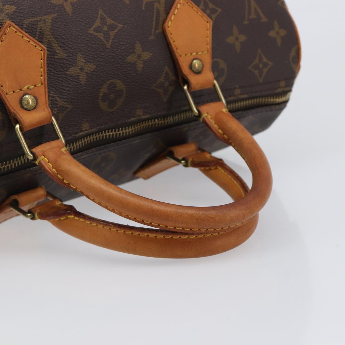 Louis Vuitton Monogram Speedy 25 Hand Bag (200486)