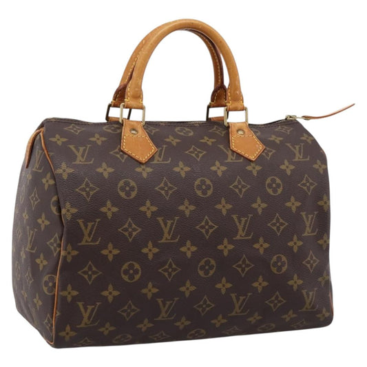 LOUIS VUITTON Monogram Speedy 30 Handtasche / Auth 078 