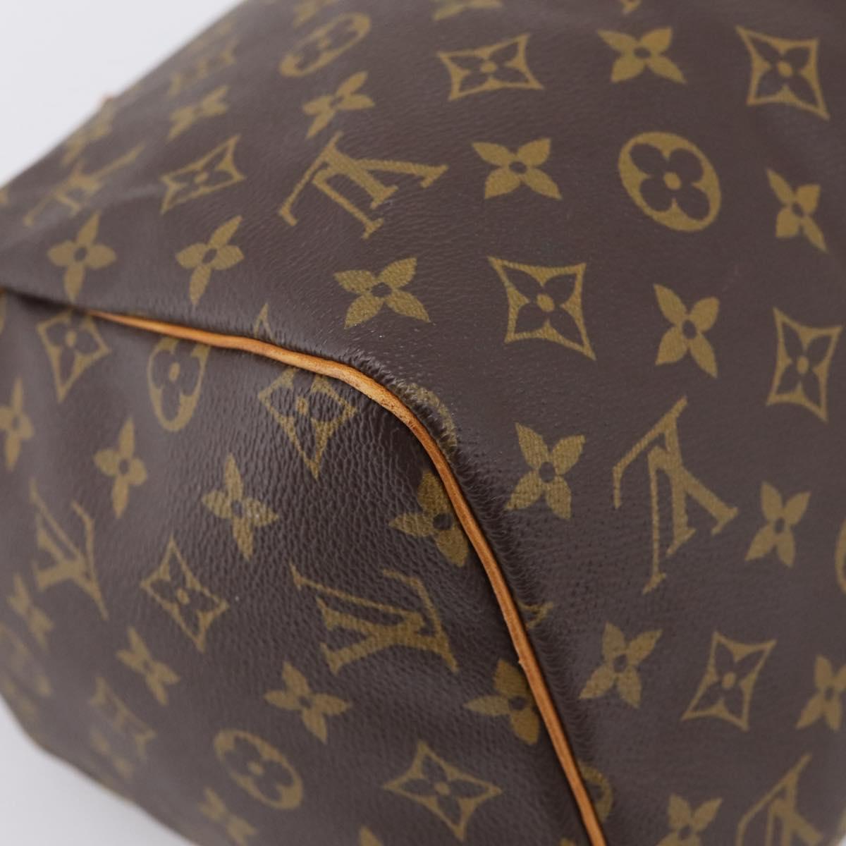 LOUIS VUITTON Monogram Speedy 30 Handtasche / Auth 078 