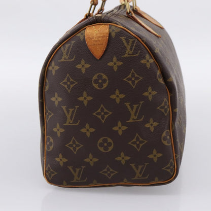 LOUIS VUITTON Monogram Speedy 30 Handtasche / Auth 078 