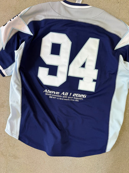 ss26 SUPREME ® Stars Baseball Jersey navy/white size L
