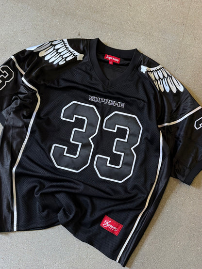 ss26 SUPREME ® Wings Football Jersey Black size XL
