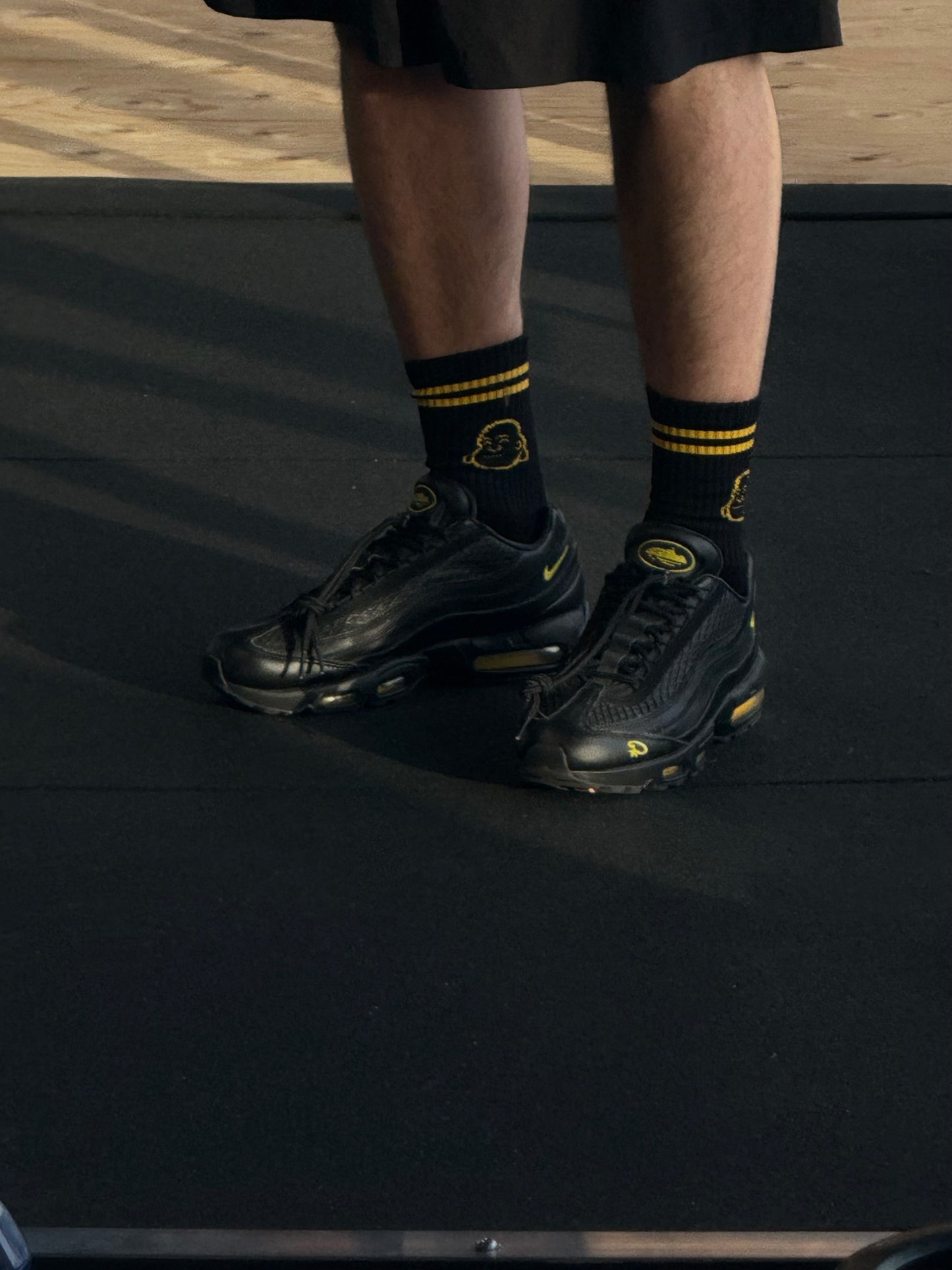 HONEY/BLACK Manifestation Zen Performance Bamboo Buddha Sock 🎍 (MORE COLORS)