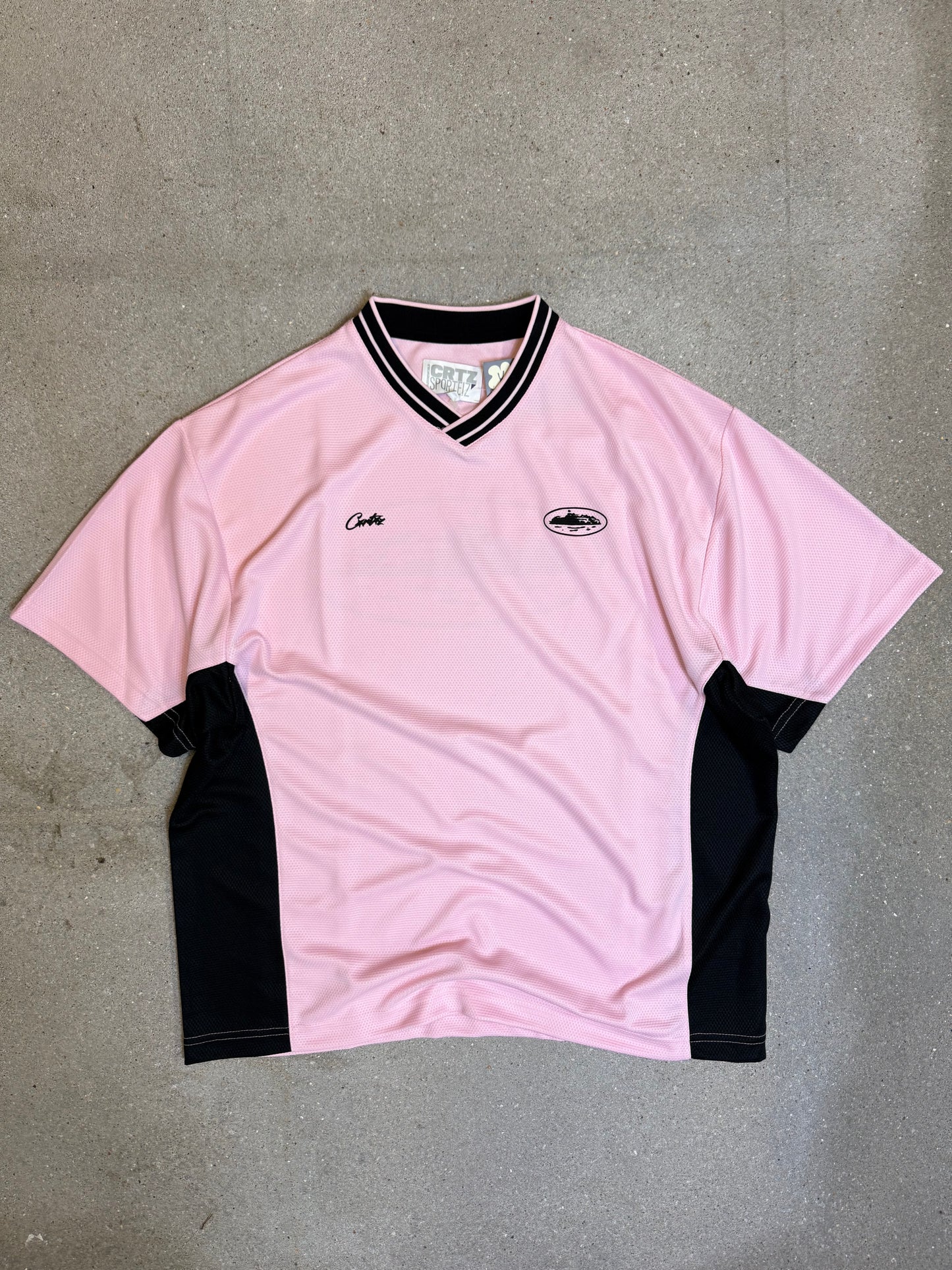 Corteiz Island training jersey in Pink size M