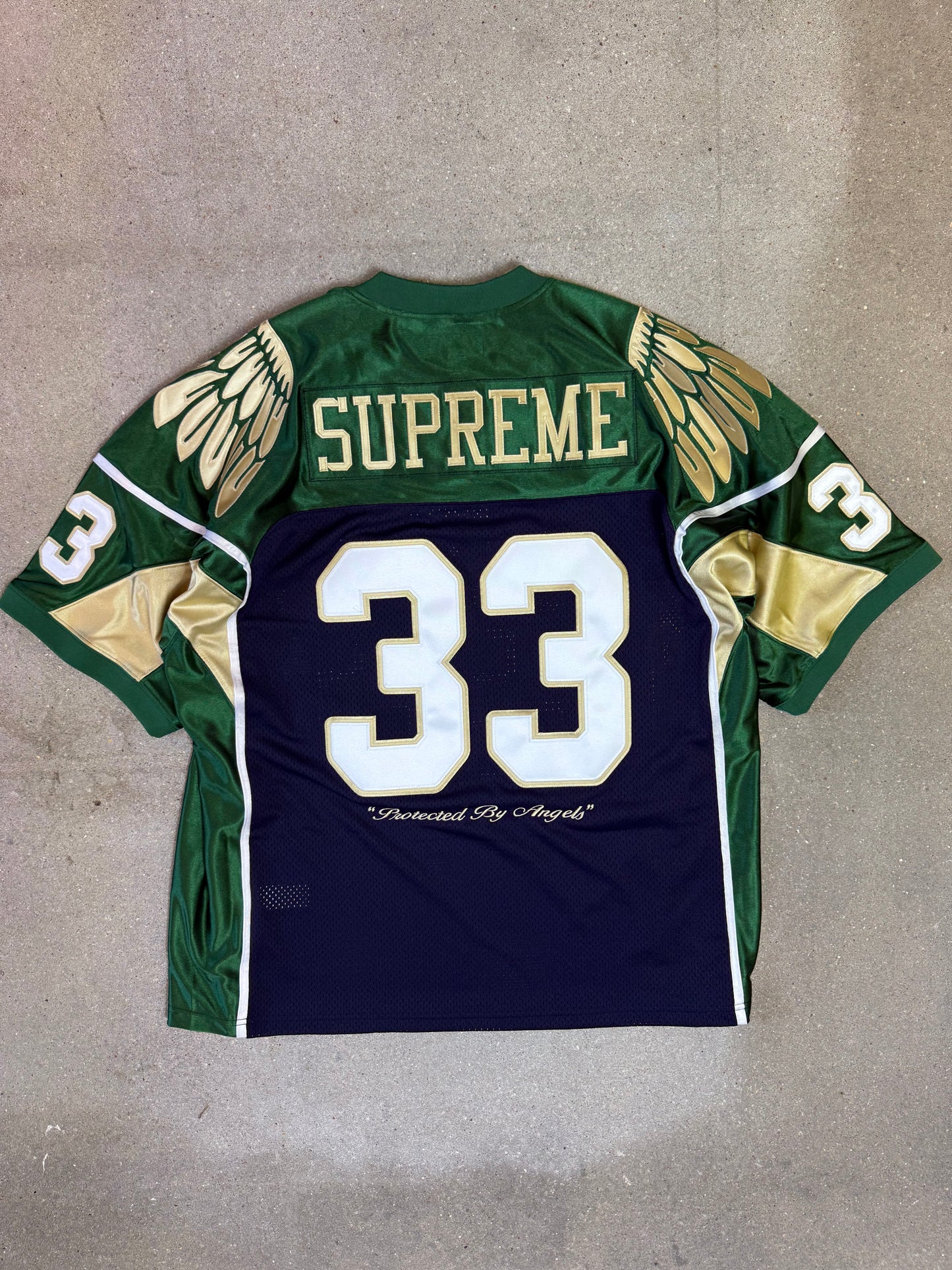 ss26 SUPREME ® Wings Football Jersey Green size XL