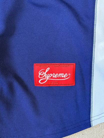 ss26 SUPREME ® Stars Baseball Jersey navy/white size L