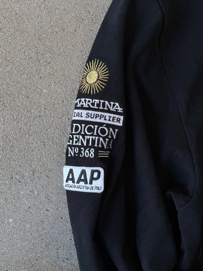 ss26 SUPREME ® La Martina Rugby ls polo Black, Jacob&Co XL