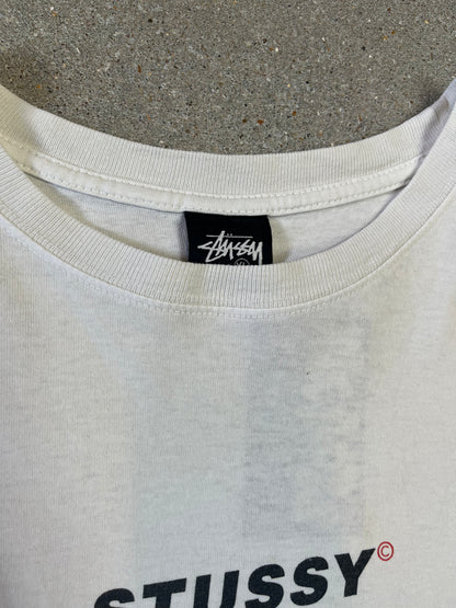 NAVYGRAUES VINTAGE STÜSSY REWORK SWEATSHIRT (XL)