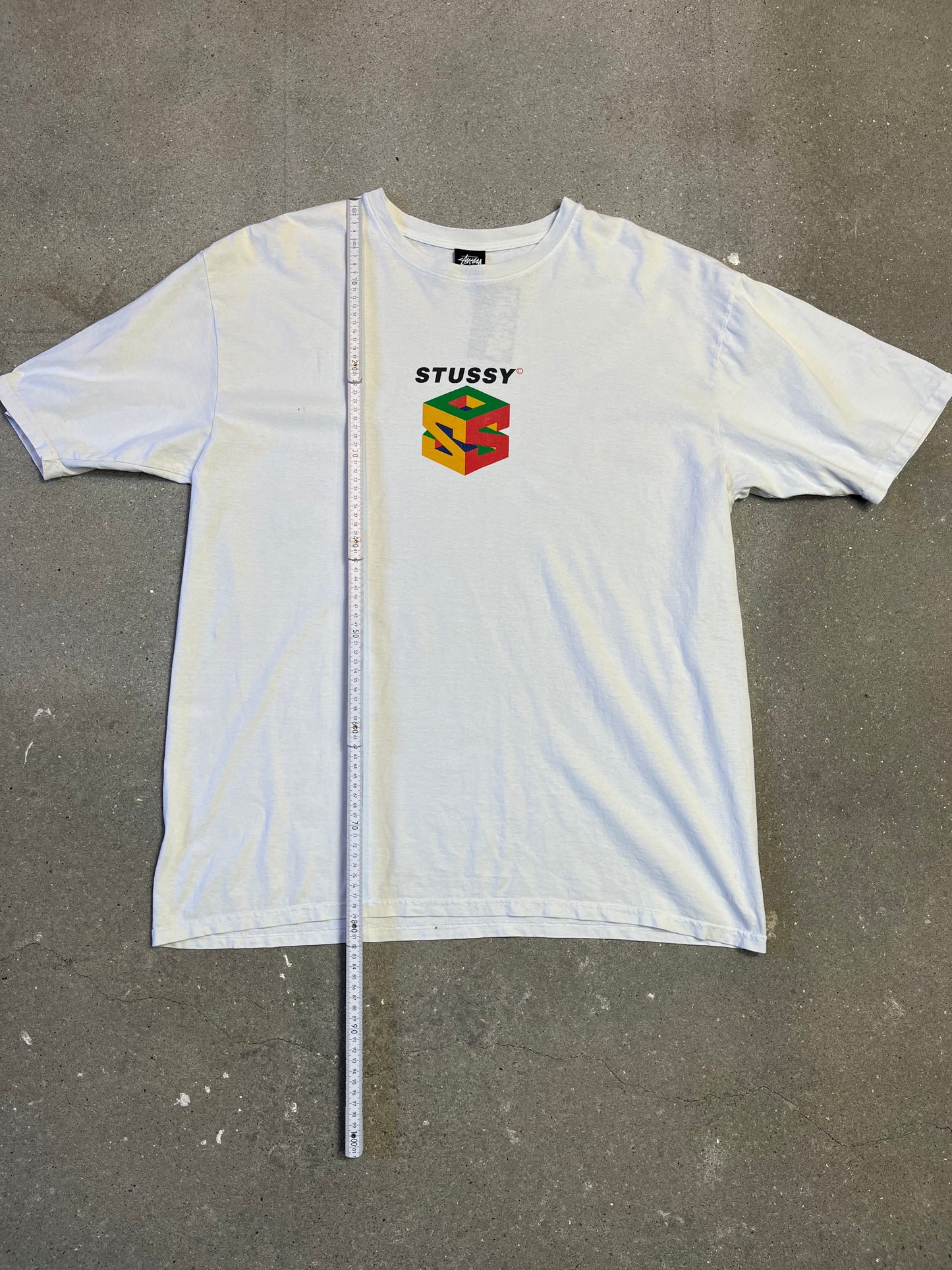 NAVYGRAUES VINTAGE STÜSSY REWORK SWEATSHIRT (XL)