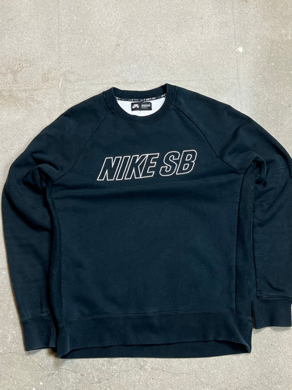 NIKE SB VINTAGE SWEATSHIRT MITTERNACHT MARINEBLAU (L/XL)