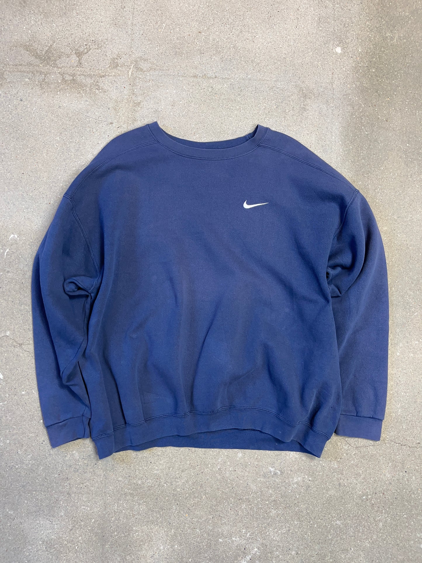 NAVYGRAUES VINTAGE STÜSSY REWORK SWEATSHIRT (XL)