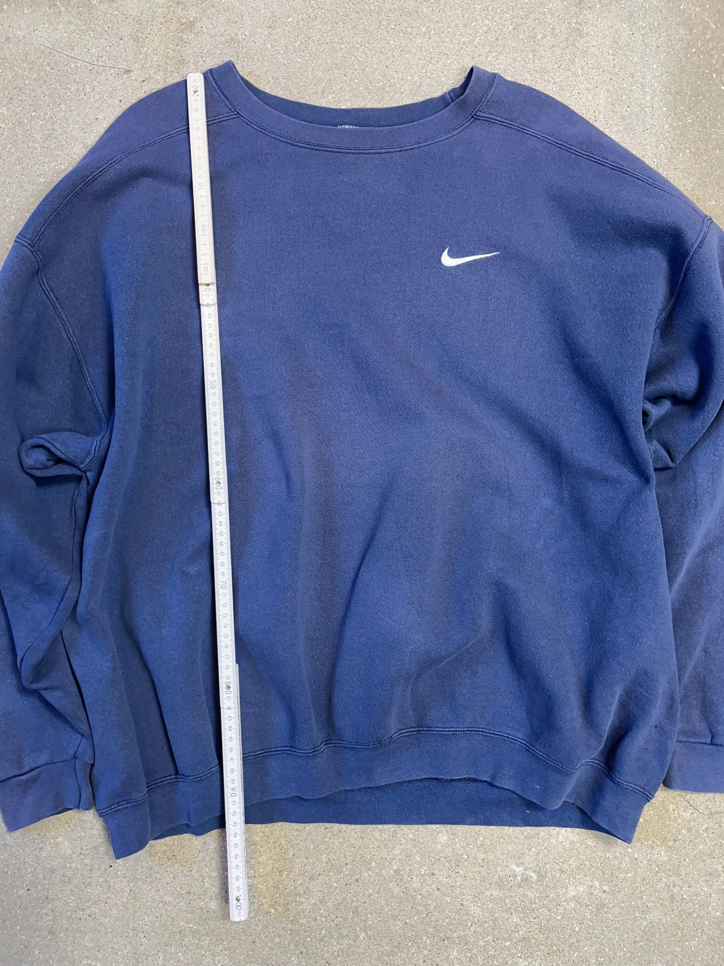 NAVYGRAUES VINTAGE STÜSSY REWORK SWEATSHIRT (XL)