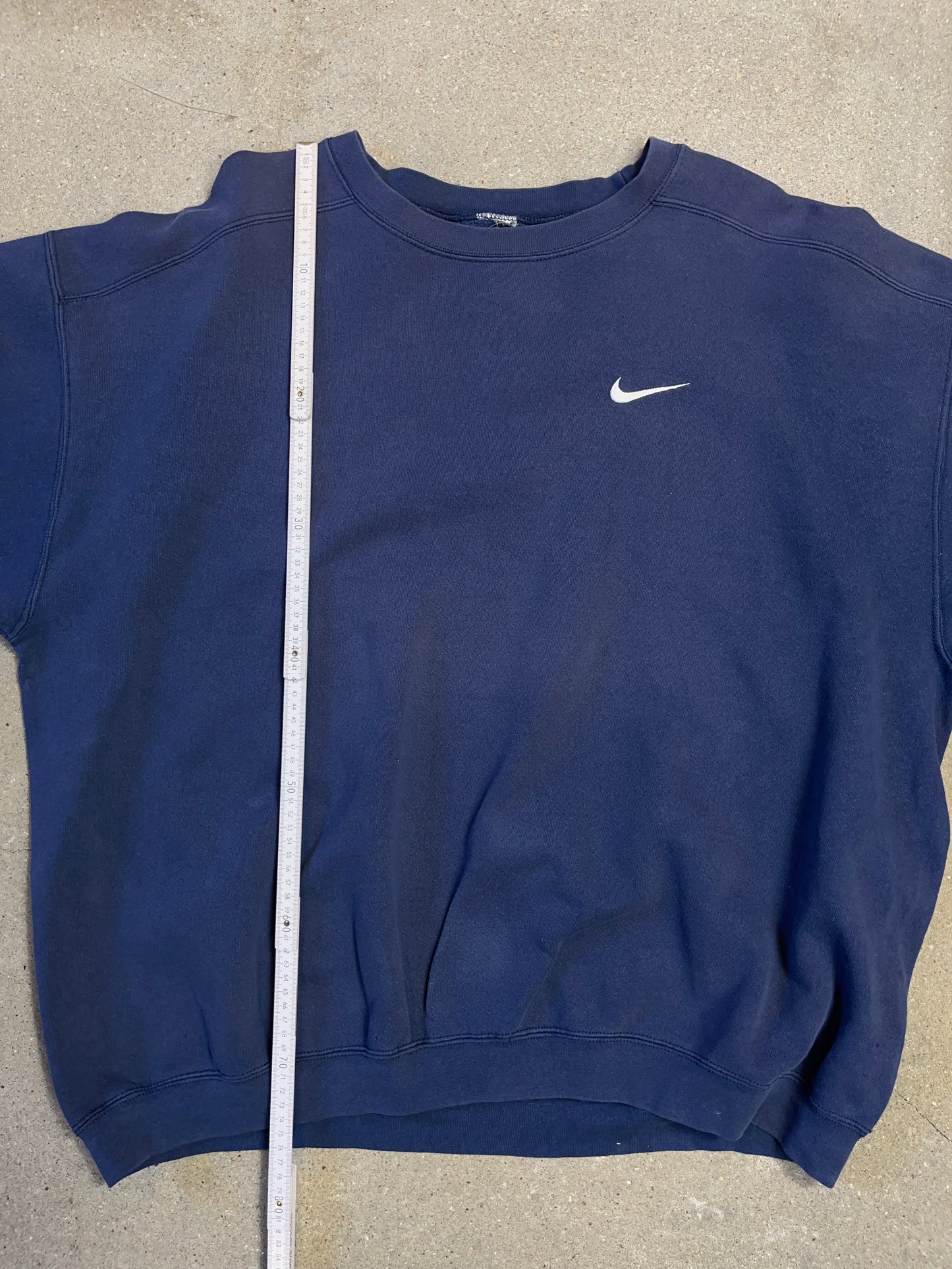 NAVYGRAUES VINTAGE STÜSSY REWORK SWEATSHIRT (XL)