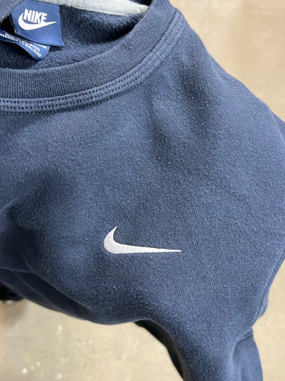 Vintage-Sweatshirt von NIKE in dunklem Marineblau (mittelgroß)