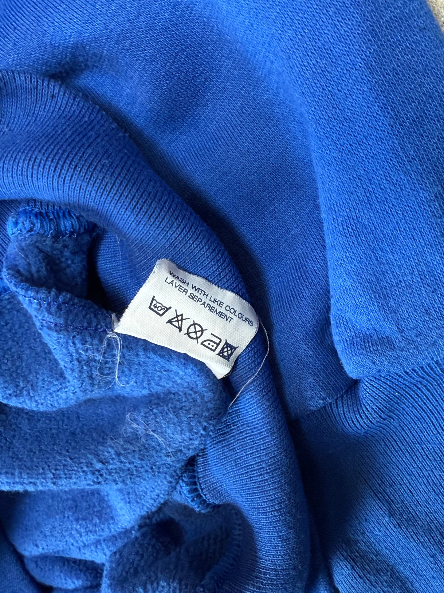 MARINEBLAUE VINTAGE-NIKE-JACKE (KLEIN)
