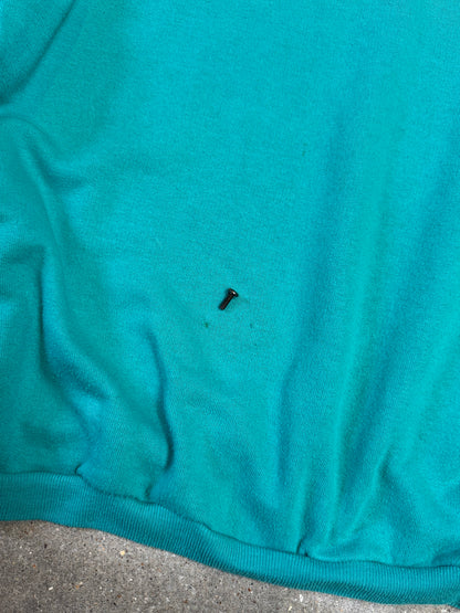 MARINEBLAUE VINTAGE-NIKE-JACKE (KLEIN)