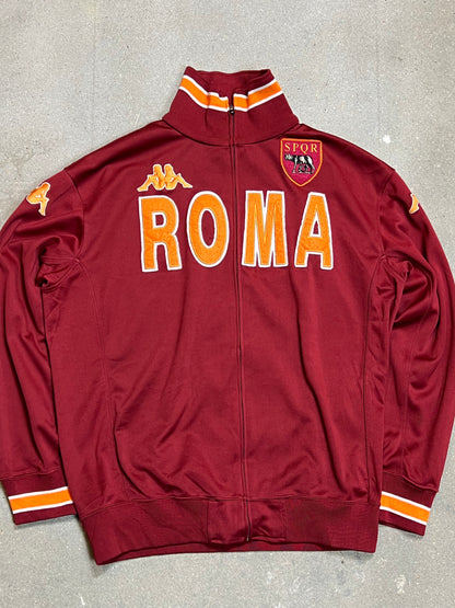 ROTE VINTAGE KAPPA ROMA TRAININGSJACKE (XXL)