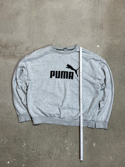 GRAUES VINTAGE-PUMA-SWEATSHIRT (XL)