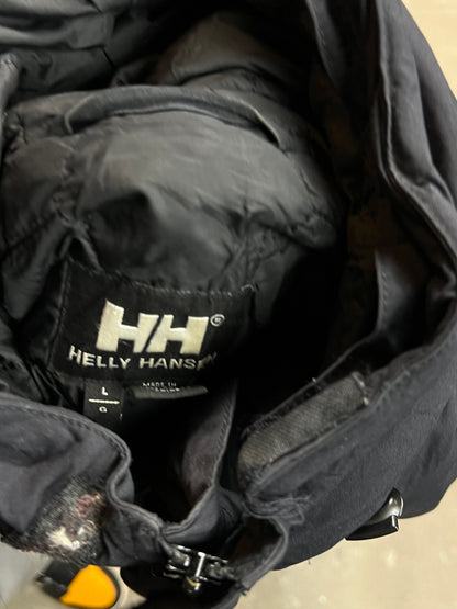 BLACK VINTAGE HELLY HANSON JACKET (LARGE)