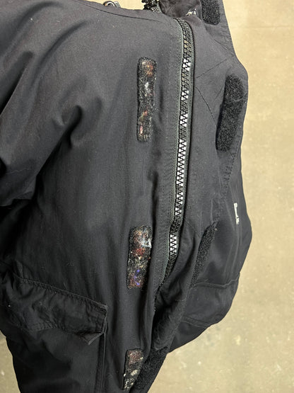 BLACK VINTAGE HELLY HANSON JACKET (LARGE)