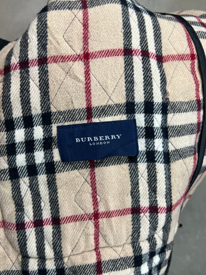DUNKELROT VINTAGE BURBERRY JACKE (KLEIN)