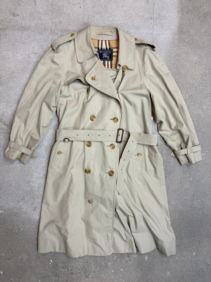 Khaki Vintage Kensington Burberry Trench coat (48 / Medium-Large) (48 RL NR95A)