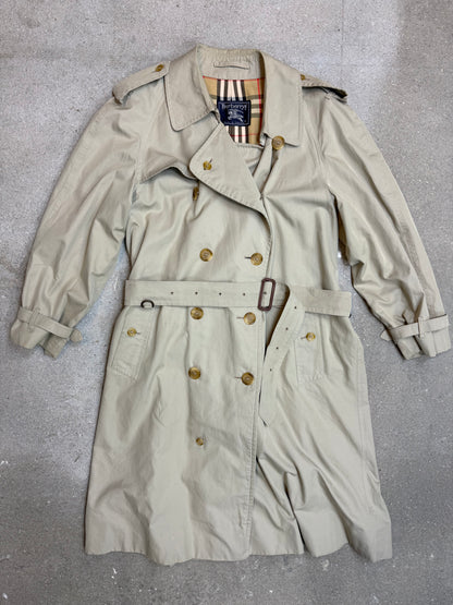 Khaki Vintage Kensington Burberry Trench coat (48 / Medium-Large) (48 RL NR95A)