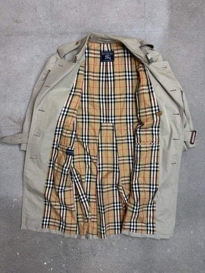 Khaki Vintage Kensington Burberry Trench coat (48 / Medium-Large) (48 RL NR95A)