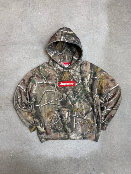 Supreme Box Logo FW25 RealTree Camoflage Hoodie (Medium)