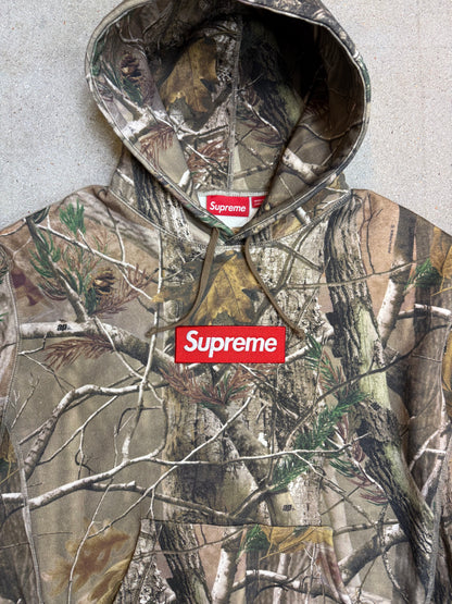 Supreme Box Logo FW25 RealTree Camoflage Hoodie (Medium)