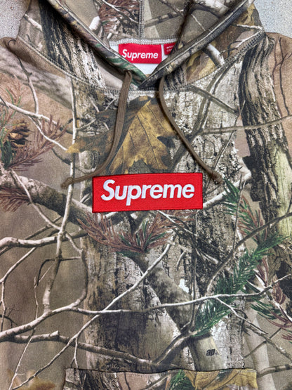 Supreme Box Logo FW25 RealTree Camoflage Hoodie (Medium)